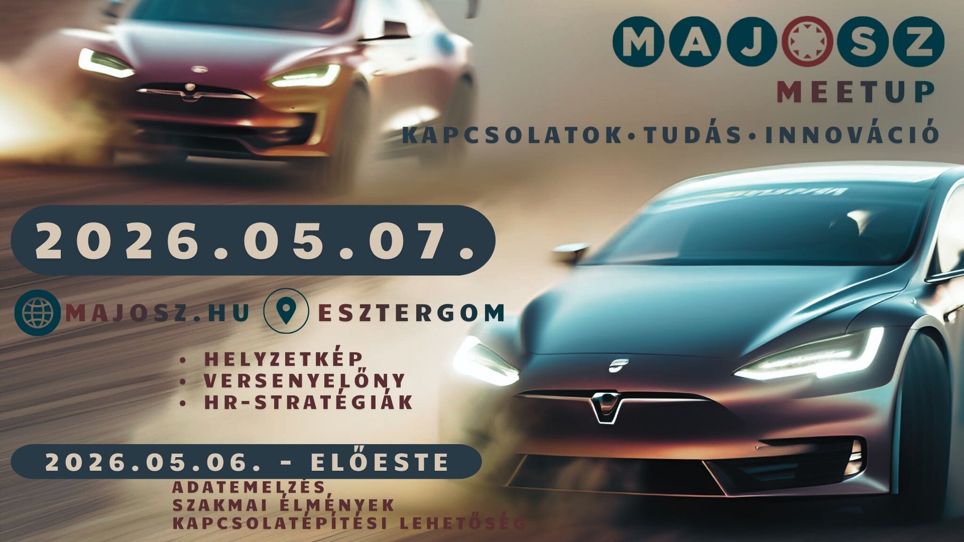 MAJOSZ MEETUP 2026 – Járműipari Konferencia és Networking Esemény